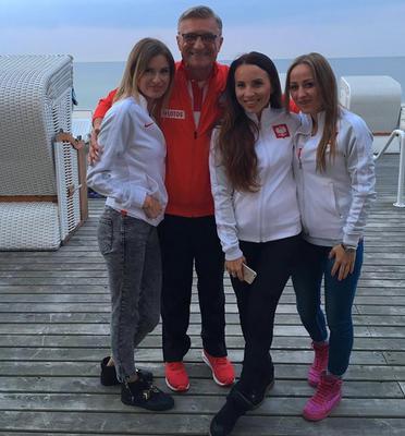 Dominika Grosicka, Adam Nawałka, Anna Peszko, Marta Glik