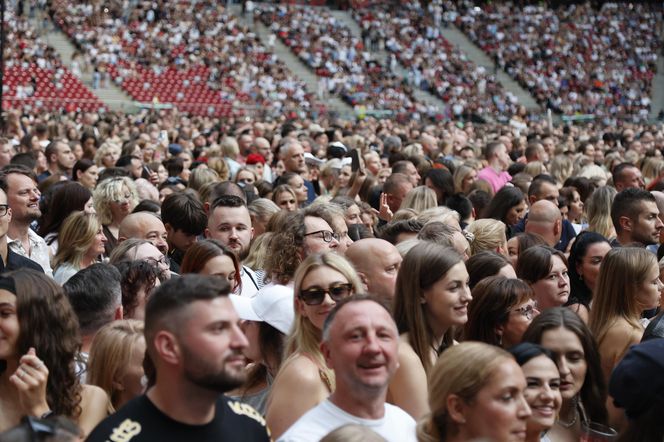Koncert Jennifer Lopez w Warszawie (25.07.2025) - część druga. Organizatorem koncertu jest Prestige MJM
