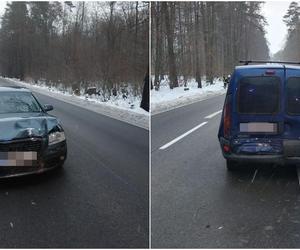 Na prostej drodze wjechał w jadące przed nim auto. Miał blisko 4 promile alkoholu w organizmie