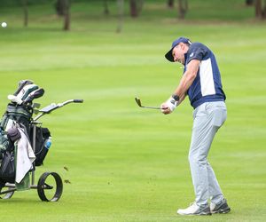 Jerzy Dudek na polu golfowym