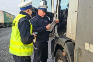 Kierowcy ciężarówek dostali prawie 30 mandatów w kilka godzin