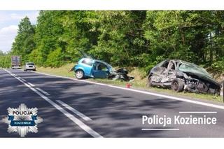 Wypadek na DK 79 w Bogucinie