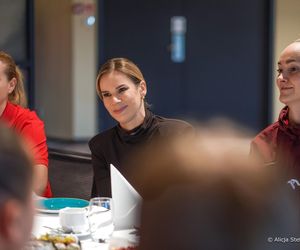 Marta Nawrocka na zgrupowaniu piłkarskiej reprezentacji kobiet