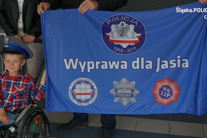 akcja charytatywna policji - Wyprawa dla Jasia