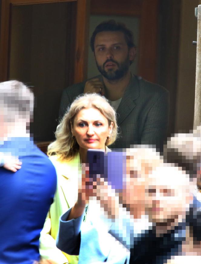 Komunia syna Tomka Makowieckiego i Reni Jusis