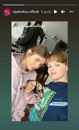 M jak miłość. Monika Mielnicka (Lilka), Miłosz Kwiecień (Kamilek)