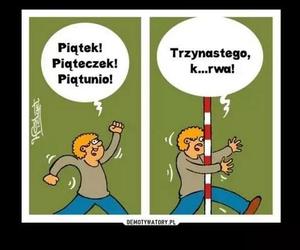 Memy na piątek 13-ego