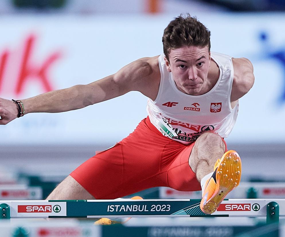 Lekkoatletyczne HME w Stambule. Jakub Szymański zdobył srebrny medal w biegu na 60 m ppł