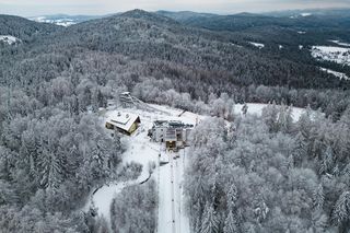 Krynica-Zdrój zimą