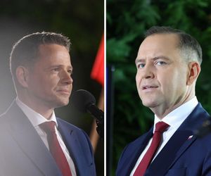 Nawrocki zaprasza Trzaskowskiego na testy. W tle kontrowersyjny gest podczas debaty