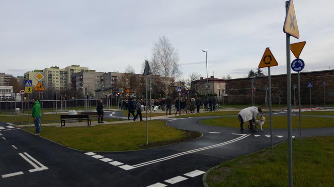 Miasteczko ruchu drogowego w Sosnowcu