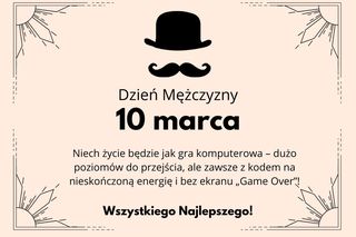 Dzień Mężczyzny - śmieszne życzenia i wierszyki