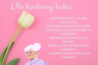 Piękne kartki na Dzień Babci z życzeniami