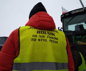 Protest rolników w Hrubieszowie - 9 lutego 2024