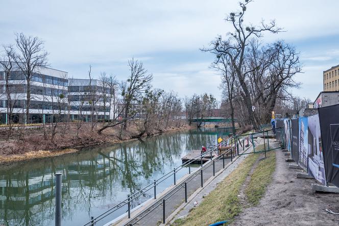 Przedmieście Oławskie. Tereny nad rzeką