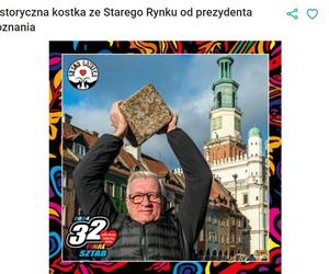 Stara kostka brukowa ze Starego Rynku w Poznaniu