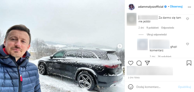 Szybka odpowiedź fanki