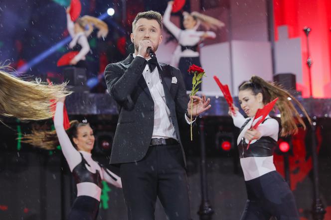 Na Sylwestrze Marzeń TVP wystąpił piłkarz