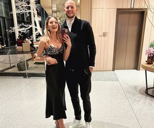 Bartosz Kurek z żoną Anną