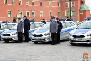 Nowe radiowozy Kia Cee'd dla warszawskiej policji