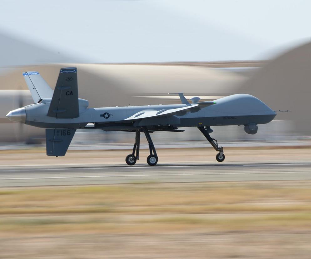 Awaryjne lądował w Polsce amerykański drona MQ-9 Reaper. To wina rosyjskich zakłóceń GPS?