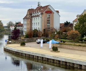 Nabrzeże miasta na Mazurach zmieniło się nie do poznania. Tak wygląda po remoncie