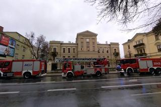 Alarm pożarowy w Sądzie Rejonowym w Lublinie