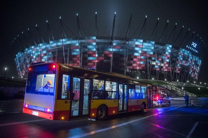 Autobusem do szpitala na Narodowy. Pierwszy taki kurs