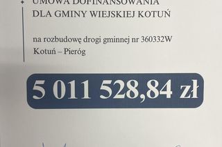 Będzie remont drogi gminnej na trasie Kotuń - Pieróg
