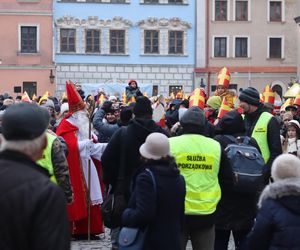 Ulicami Lublina przeszedł Orszak św. Mikołaja