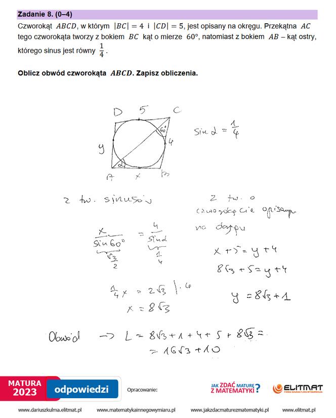 Matura 2023: matematyka rozszerzona. Arkusze CKE i odpowiedzi [Formuła 2023]