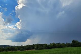 Front burzowy w Śląskiem