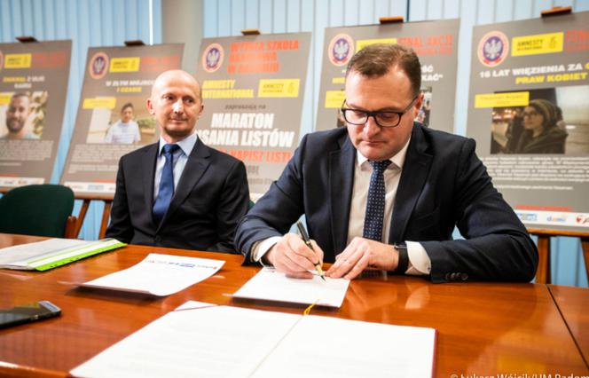 Radom dołącza do akcji Amnesty. 