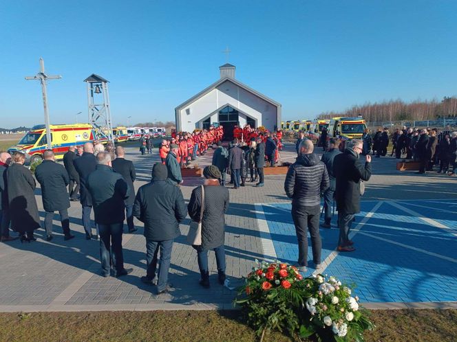 Pogrzeb tragicznie zmarłego ratownika medycznego. Ostatnie pożegnanie Cezarego L.