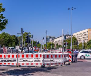 Przebudowa placu Na Rozdrożu w Warszawie