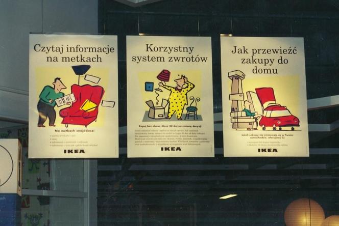 W 1998 roku w Krakowie otwarto sklep IKEA. Te zdjęcia nigdy wcześniej nie były publikowane!