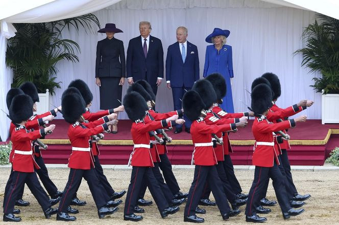 Donald Trump przybył do Wielkiej Brytanii