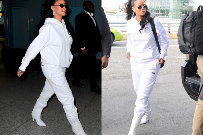 Rihanna na lotnisku
