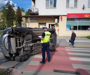 Wypadek na ulicy Konstytucji 3-go Maja w Starachowicach