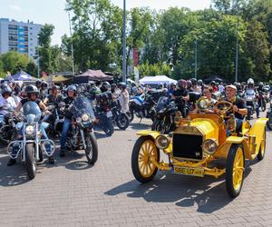 Parada motocyklistów w Dąbrowie Górniczej