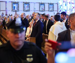 Prezydent Nawrocki  na uroczystościach w Doylestown