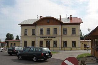 Dworzec w Leżajsku po remoncie