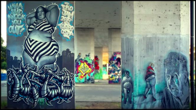 Trasa Zamkowa - graffiti