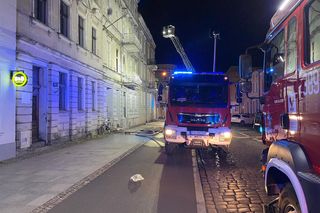 Tragiczny pożar w kamienicy przy ul. Słowiańskiej w Lesznie