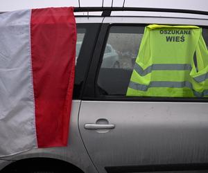 Protest rolników w Medyce