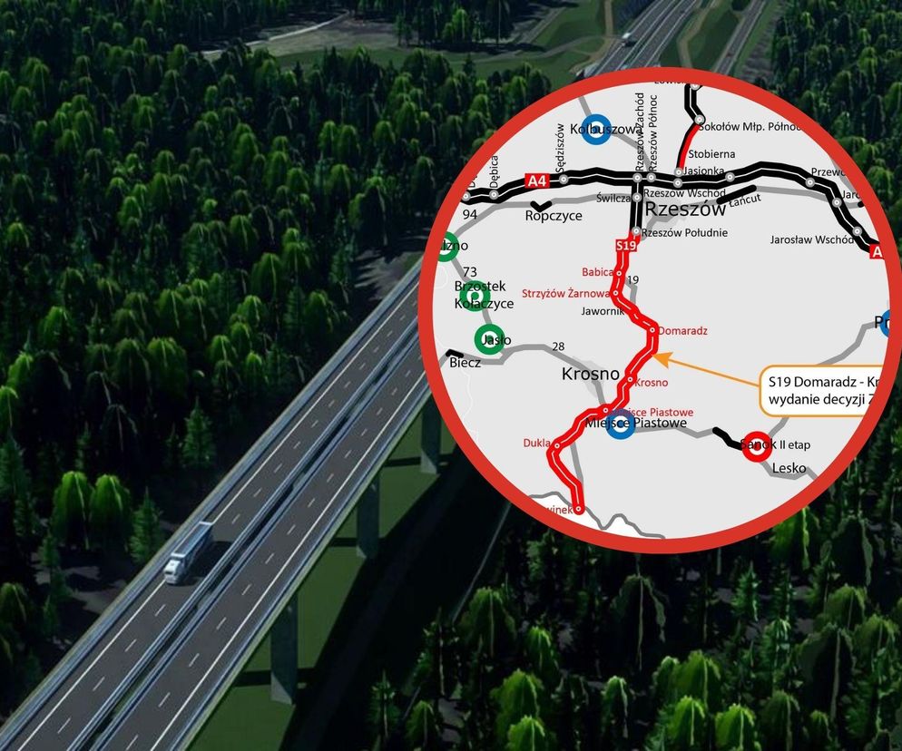Droga ekspresowa S19 na Podkarpaciu 