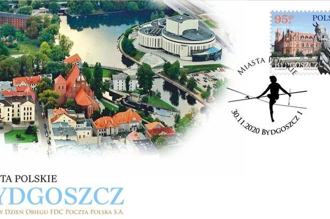 Bydgoszcz trafiła na znaczki pocztowe. Wiemy ile kosztuje! 
