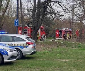  Mały dom płonął jak pochodnia. Słychać było wybuchy, wszystkie służby postawione na nogi