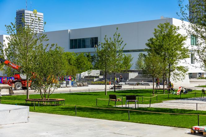 Plac Centralny Warszawa, sierpień 2025