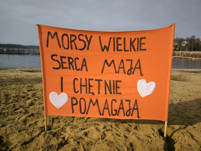 Charytatywne morsowanie w Osiecznej 